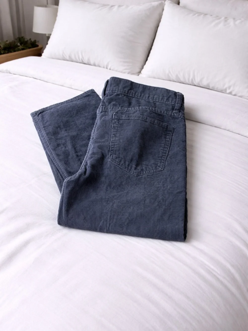 J.crew Slim Straight Fit Corduroy Jeans - Navy